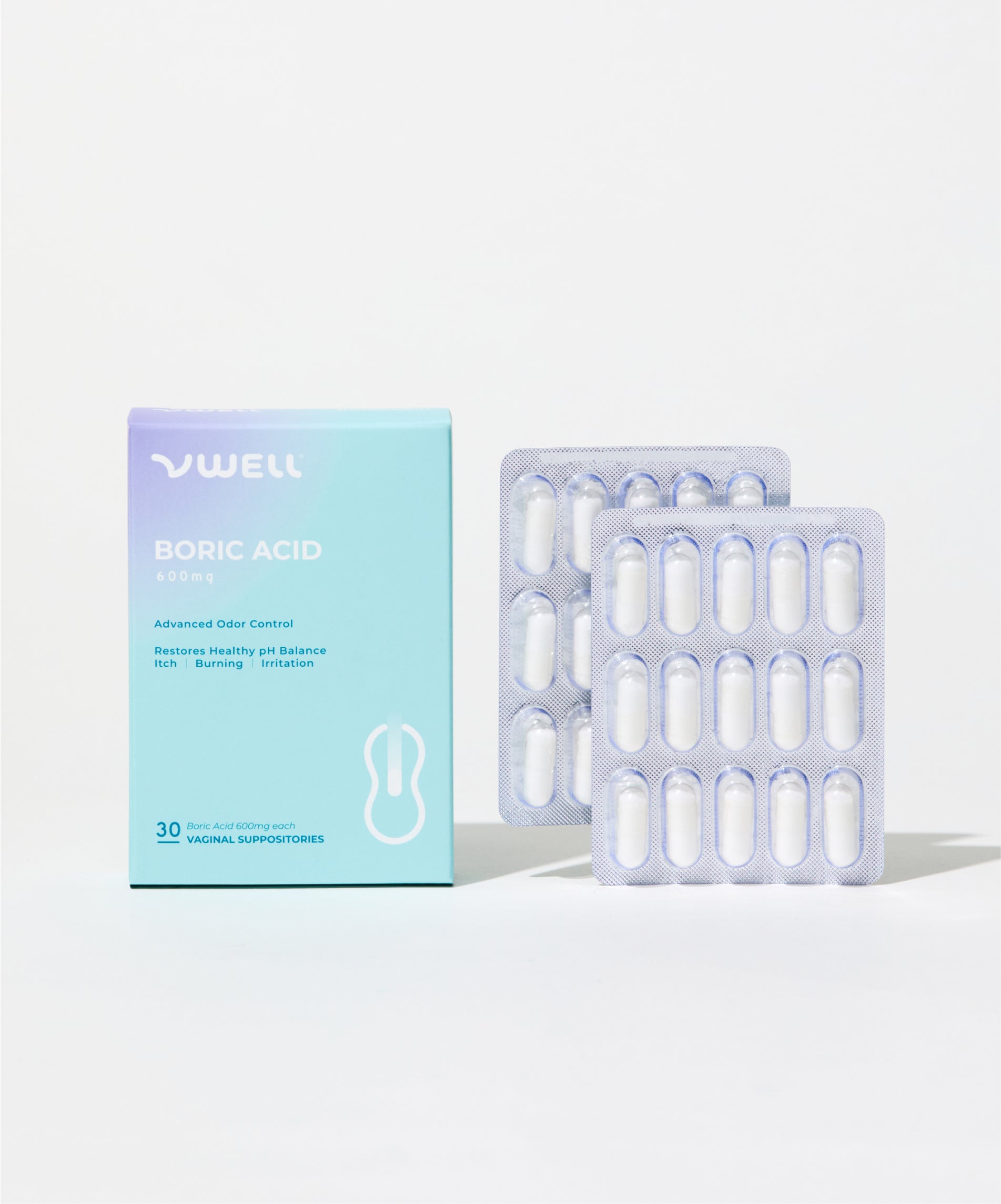 Boric Acid Vaginal Suppositories
