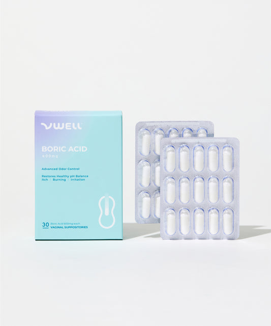 Boric Acid Suppositories - 30 Counts