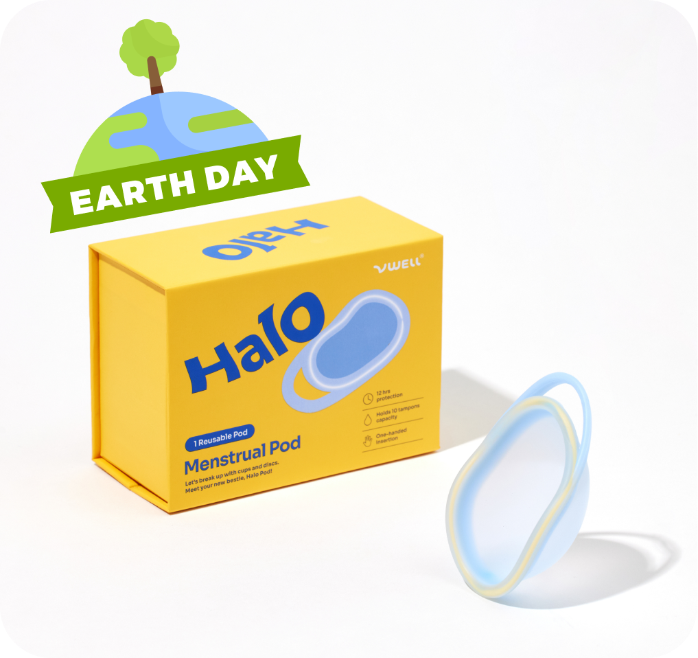 Earth Day: Sustainable Period Care With VWELL Pods