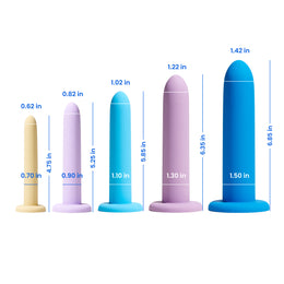 Silicone Wand Set (5 Pieces Kit)