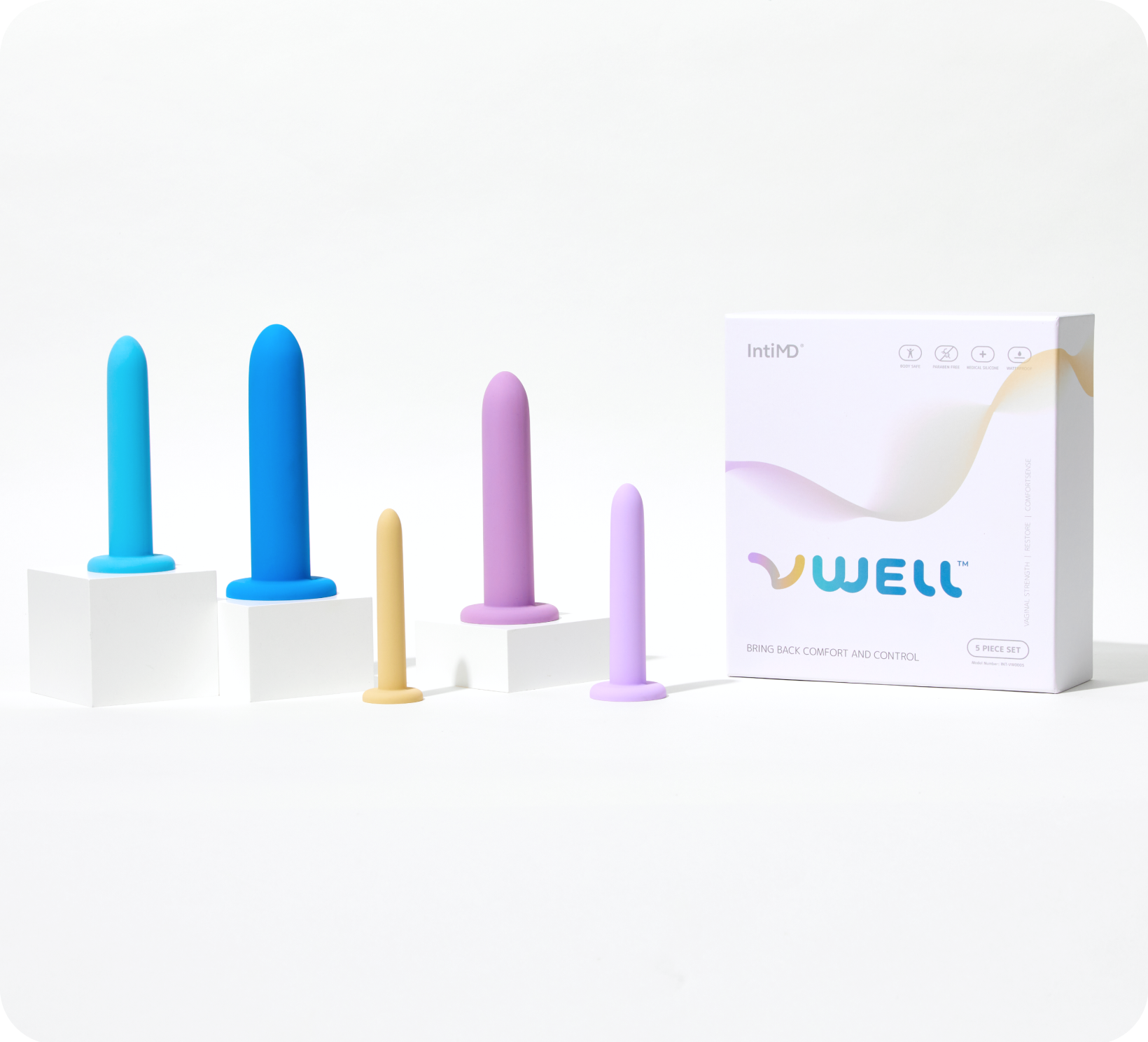 Silicone Wand Set (5 Pieces Kit)