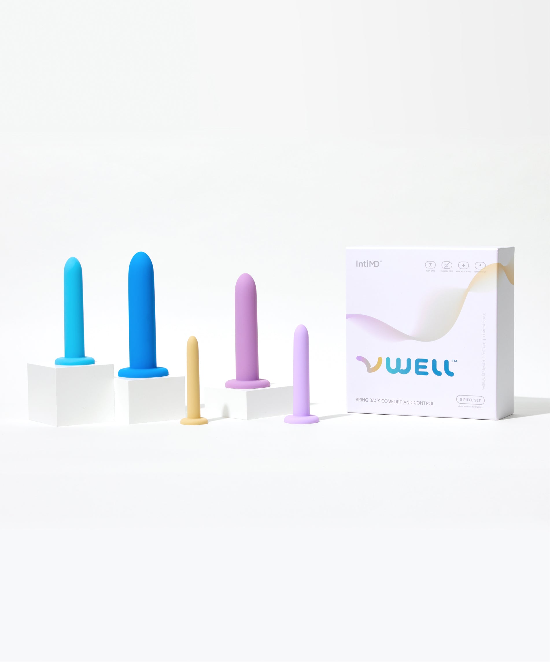 Silicone Wand Set (5 Pieces Kit)