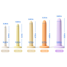 Spectrum Silicone Wand Set (Complete 10 Pieces Kit)