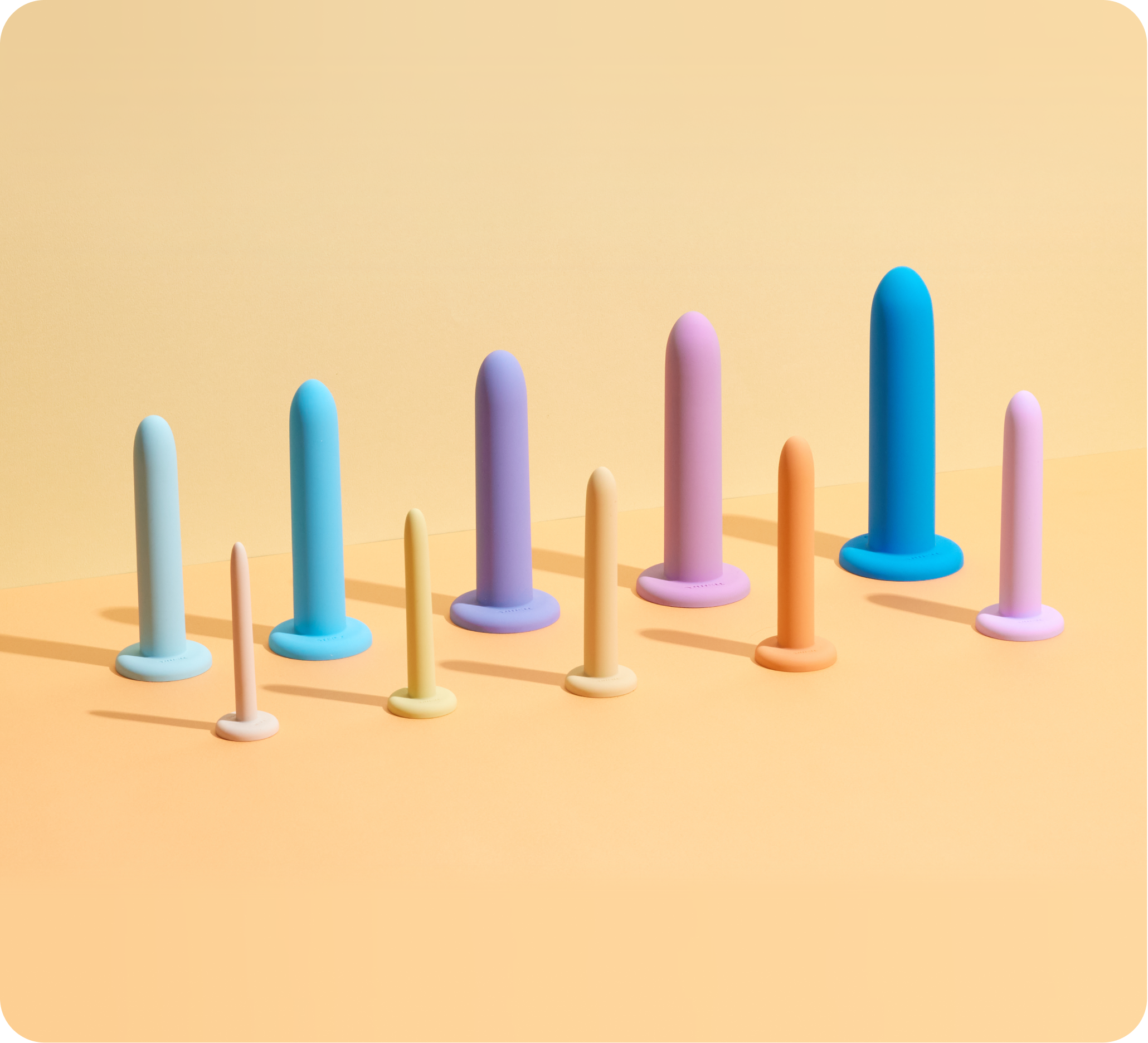 Spectrum Silicone Wand Set (Complete 10 Pieces Kit)