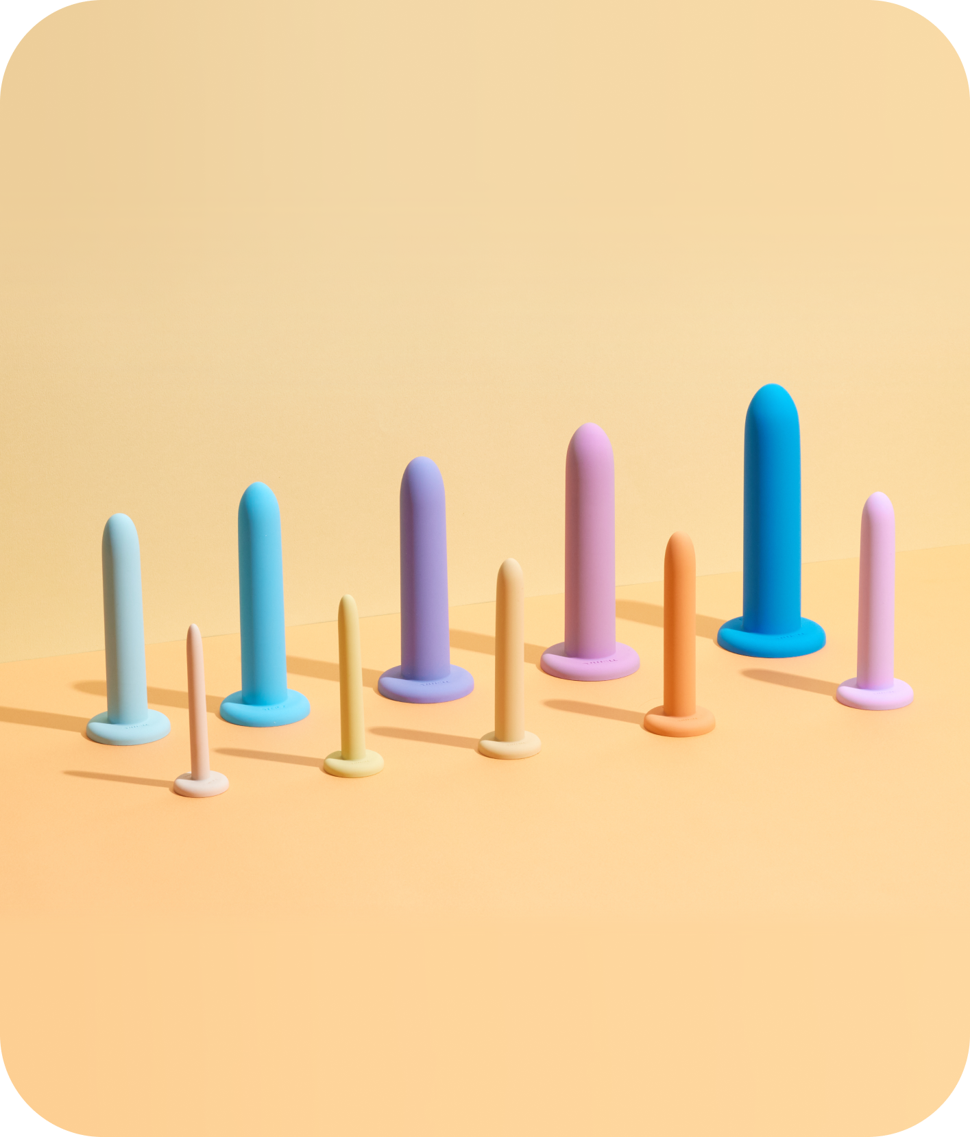 Spectrum Silicone Wand Set (Complete 10 Pieces Kit)