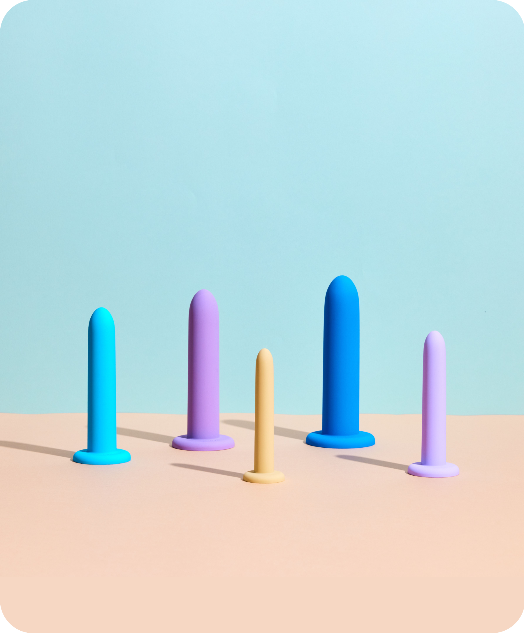 Silicone Vaginal Dilator Exerciser Set