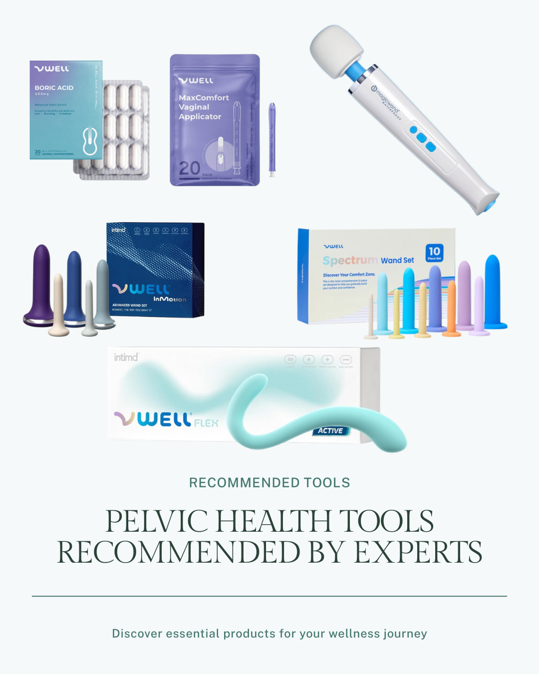 Pelvic Health Tools Recommended By Pelvic Health Professionals (Doctors, Occupational Therapists, Sex Therapists and more)