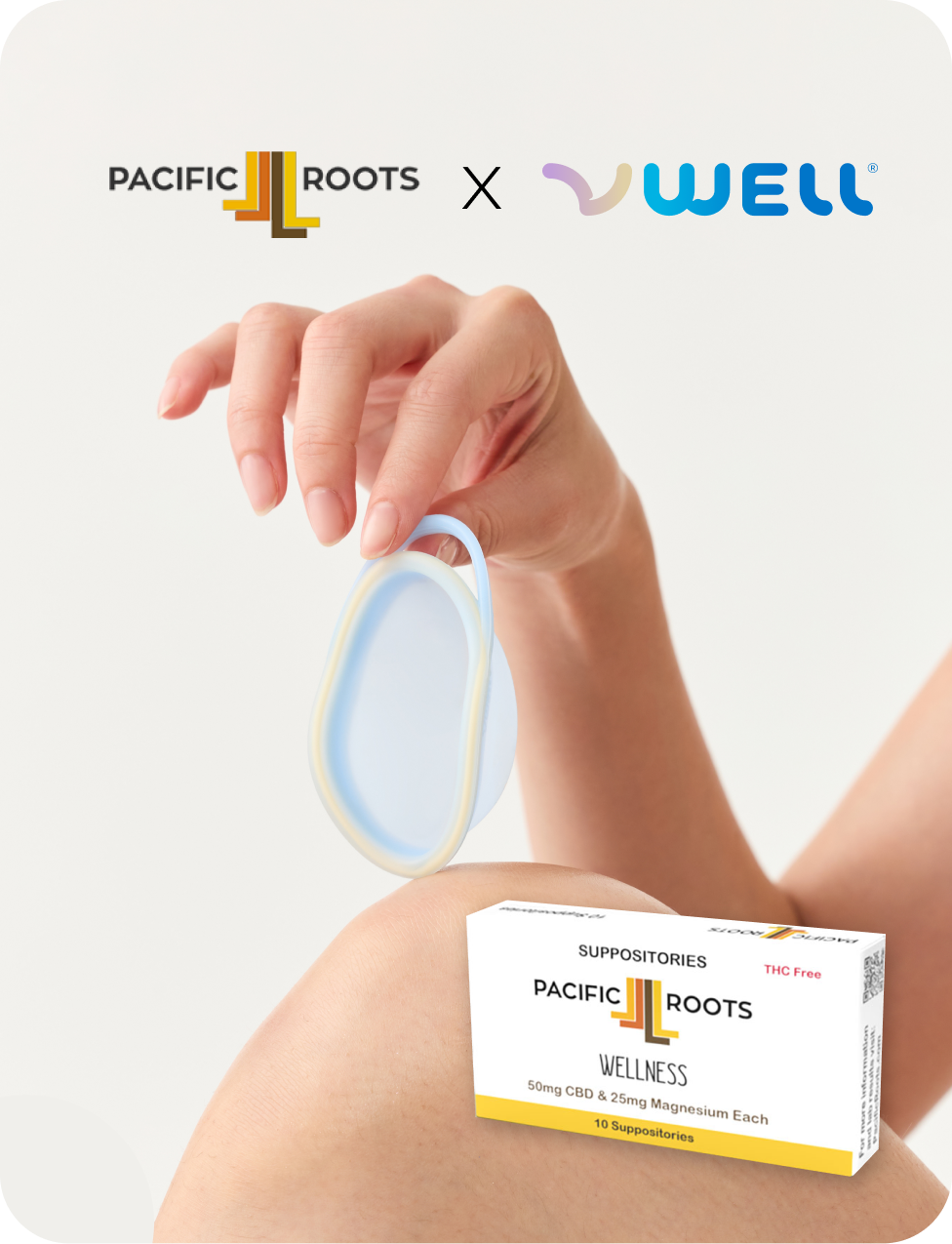 Natural Menstrual Wellness with VWELL Halo Disc & Pacific Roots CBD Suppositories