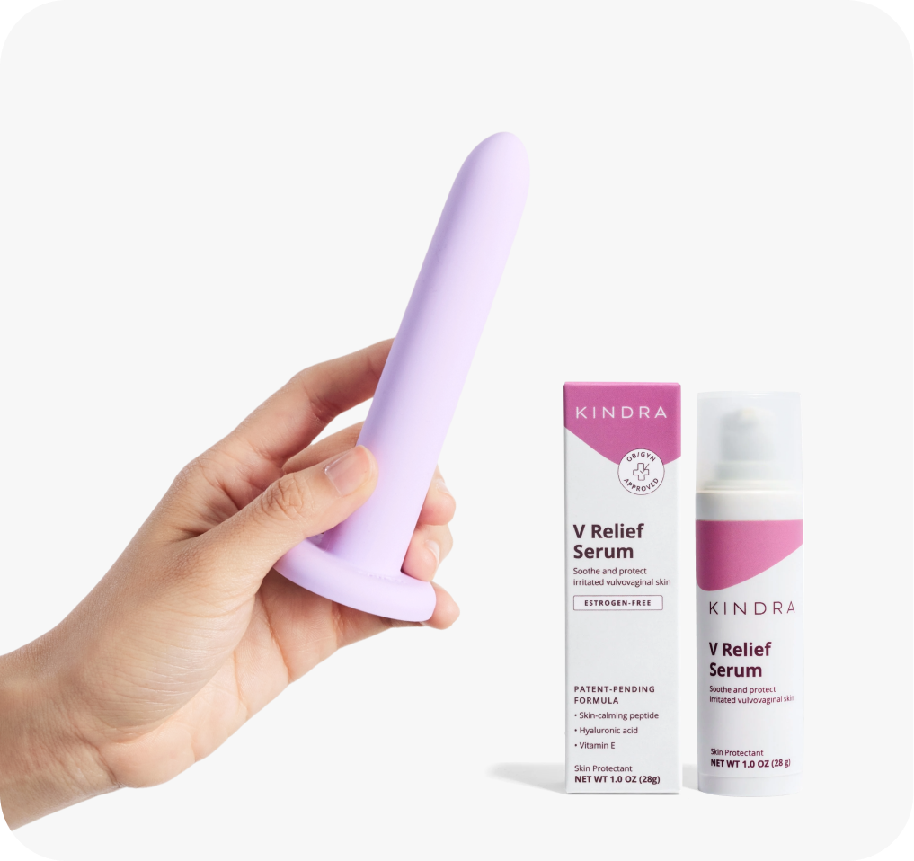 Maximize Your Relief: How Pairing Kindra's V Relief Serum with VWELL's Spectrum Dilator Set Can Increase Comfort