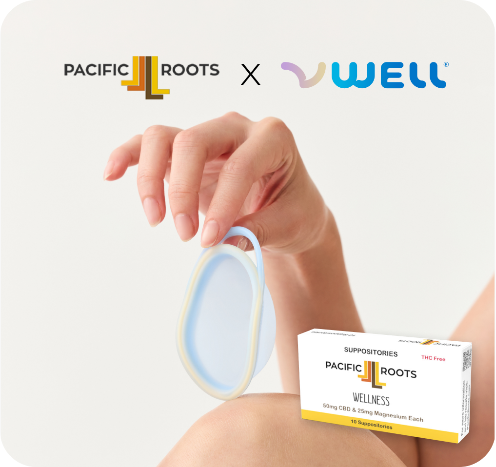 Natural Menstrual Wellness with VWELL Halo Disc & Pacific Roots CBD Suppositories