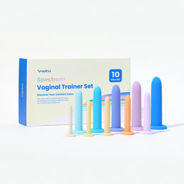 Spectrum Silicone Vaginal Trainer Set (Complete 10 Pieces Kit)